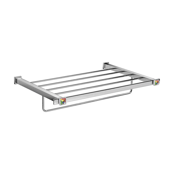 Windisch Gaudi Square Havluluk, Raflı, 54cm - Krom/Renkli