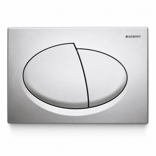 Geberit Twist gömme rezervuar kumanda kapağı satin krom 115.780.46.1