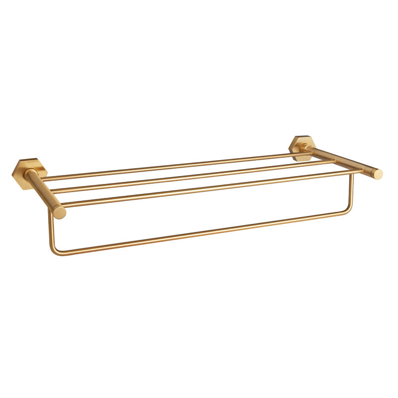 Windisch Geometric Havluluk, Raflı, 53.5cm - Mat Altın