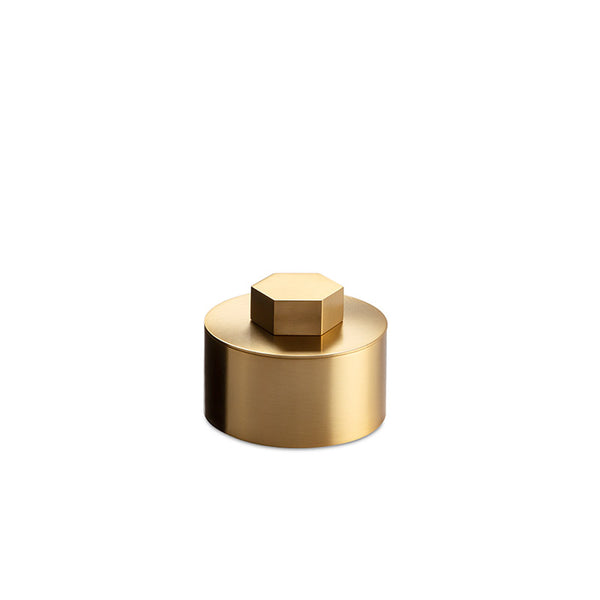 Windisch Geometric Pamukluk, Tezgah Üstü, h7 cm - Mat Altın