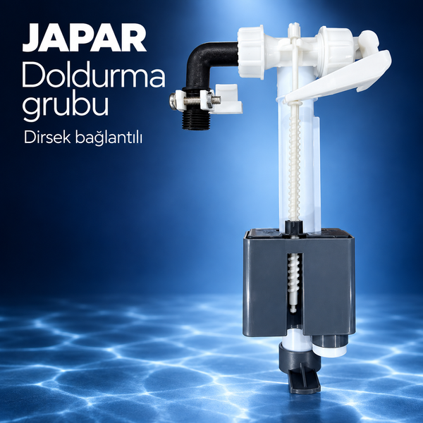 Japar Micro 50470 Dirsek Bağlantılı Gömme Rezervuar Doldurma Grubu Şamandıra — kapak görseli