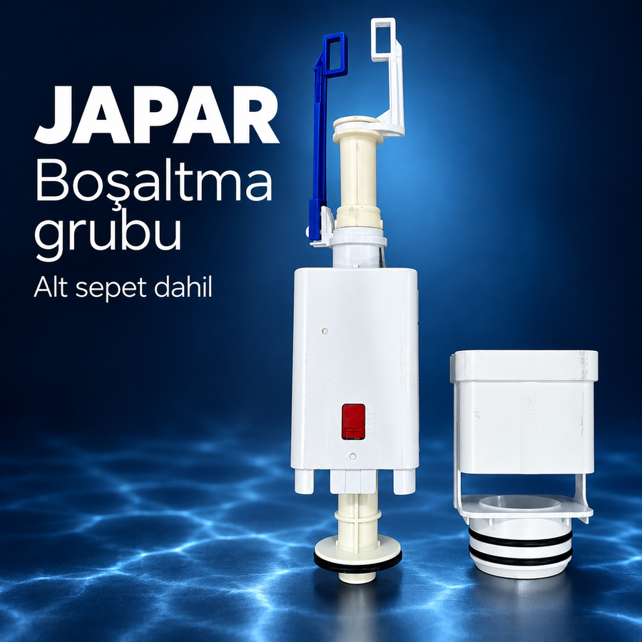 Japar Proecos Promicro 50474 Sepetli Gömme Rezervuar Çift Kademeli Boşaltma Grubu — kapak görseli