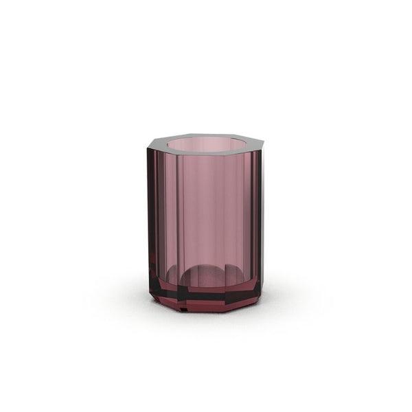 Decor Walther Kristall Diş Fırçalık, Tezgah Üstü - Bordo