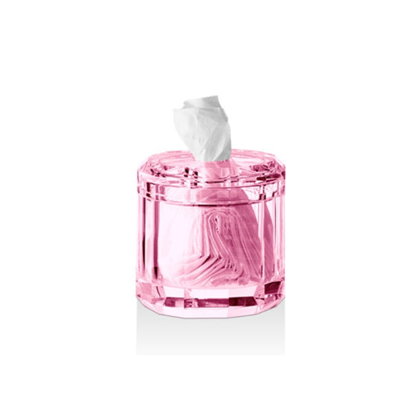 Decor Walther Kristall Mendil Kutusu - Pembe