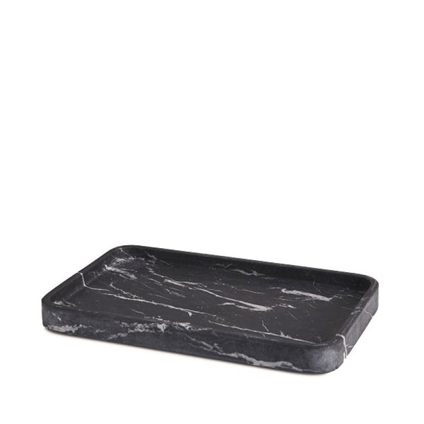 Windisch Marquina Tepsi, Tezgah Üstü, 27xh2x17cm - Siyah Mermer