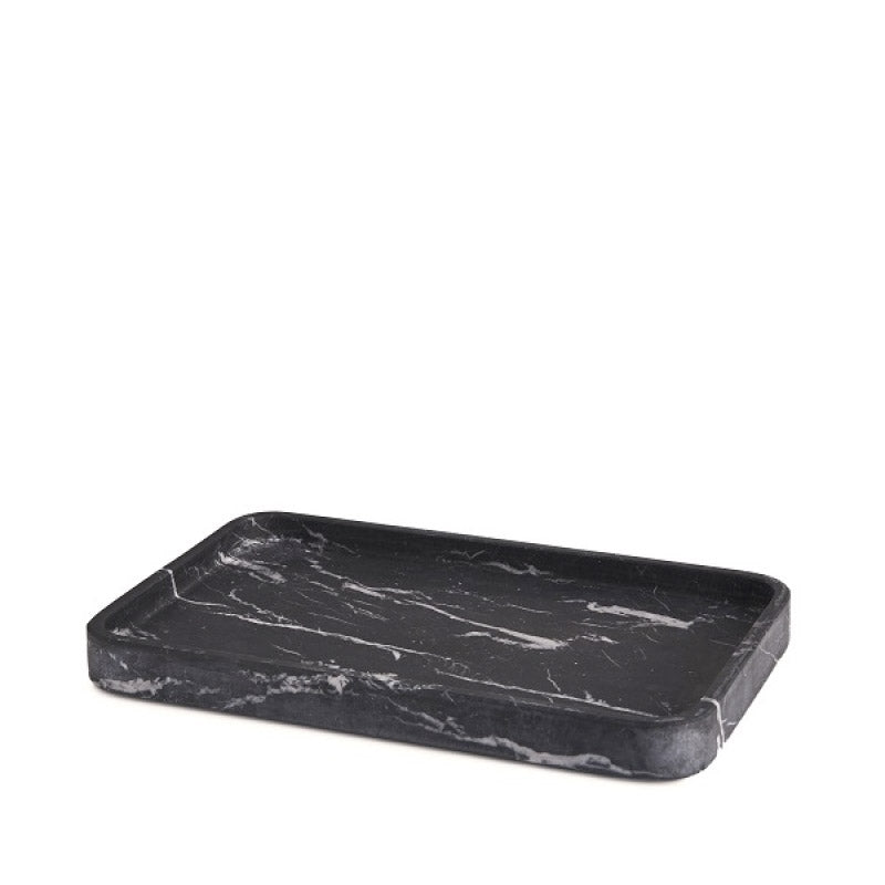 Windisch Marquina Tepsi, Tezgah Üstü, 27xh2x17cm - Siyah Mermer