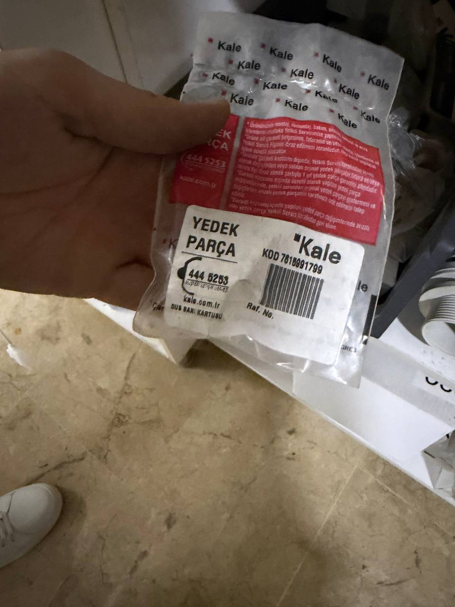 Kale duş kolonu kartuşu orijinal yedek parça ambalajı