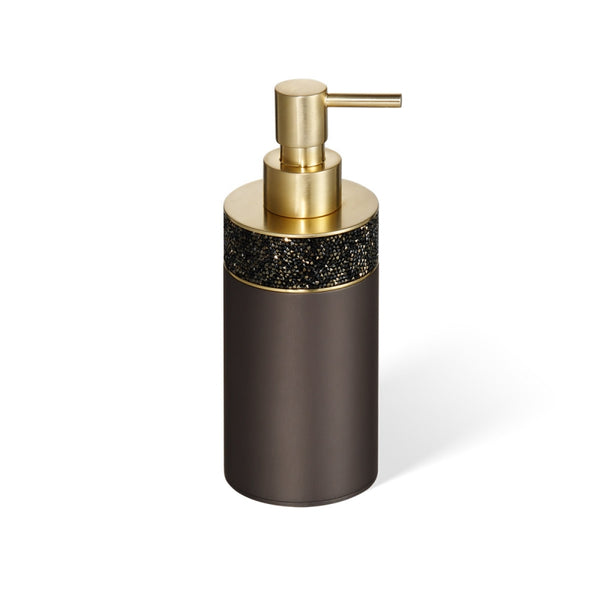 Decor Walther Rocks Sıvı Sabunluk, Tezgah Üstü, 150ml - K.Bronz/Mat Altın
