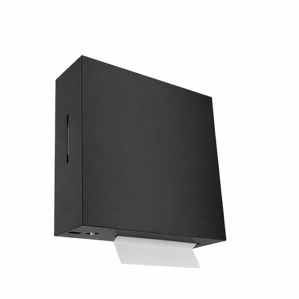 OMG Rigi Kağıt Dispanseri 400'lük, +Fotoselli Sıvı Sab.35x27.3hx11 cm - Mat Siyah