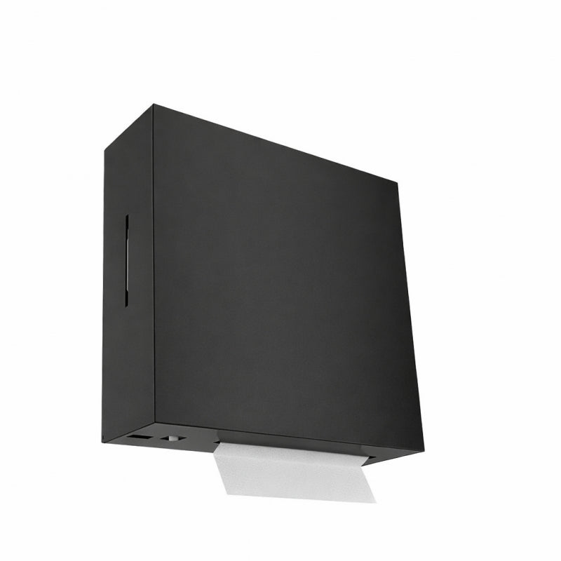 OMG Rigi Kağıt Dispanseri 400'lük, +Fotoselli Sıvı Sab.35x27.3hx11 cm - Mat Siyah