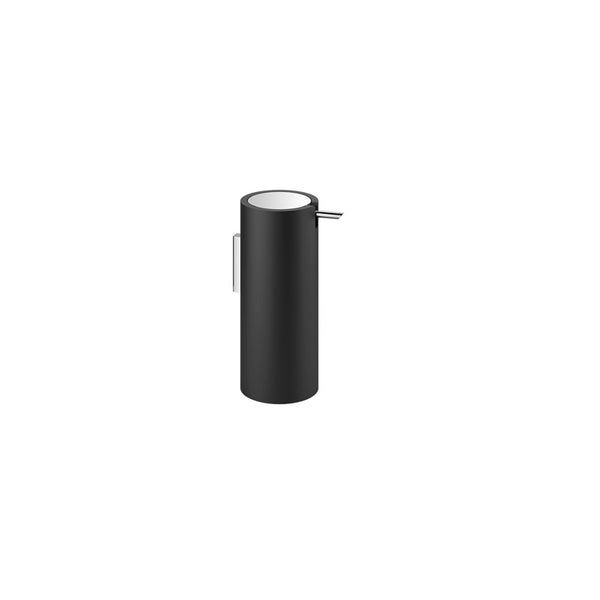 Decor Walther Stone Sıvı Sabunluk, 200ml - Mat Siyah/Krom