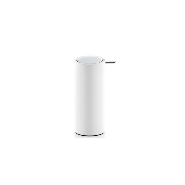 Decor Walther Stone Sıvı Sabunluk, Tezgah Üstü, 200ml - Beyaz/Krom