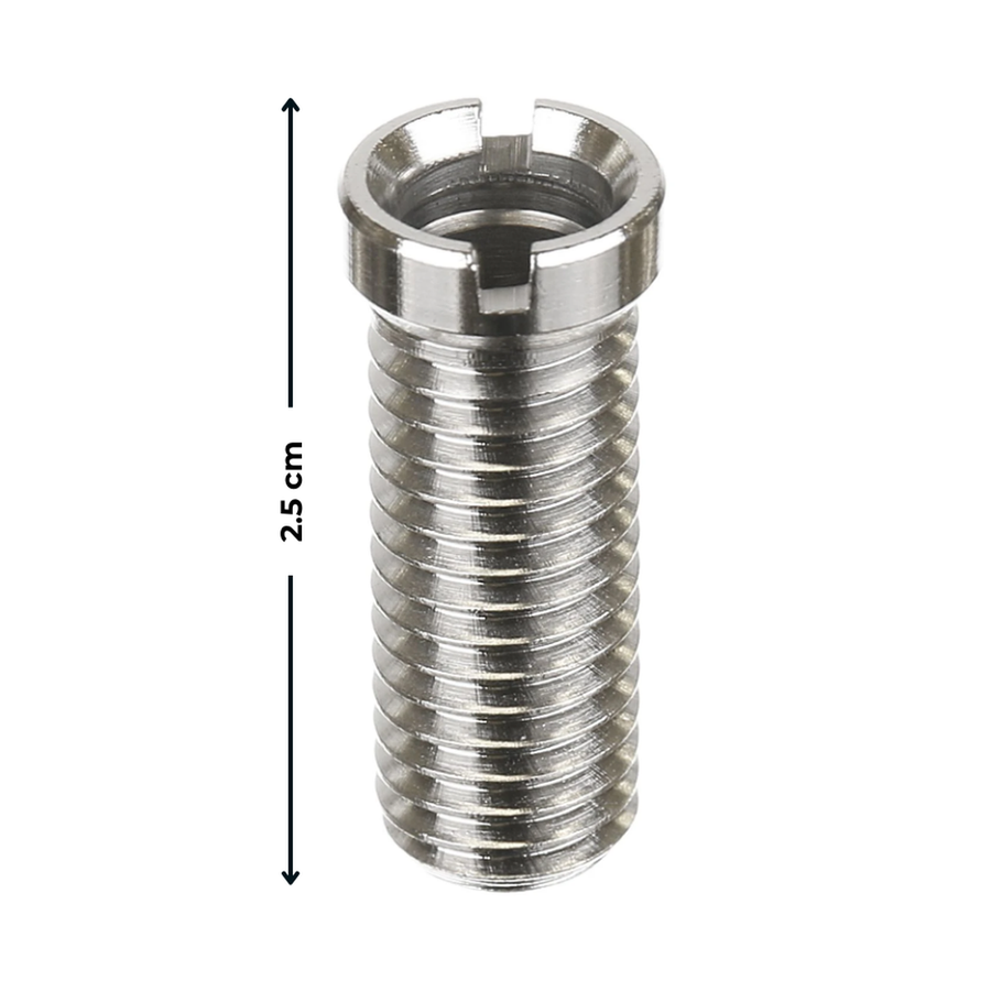 Teka Çelik Eviye Sifon Süzgeç Vidası (2.5 cm)