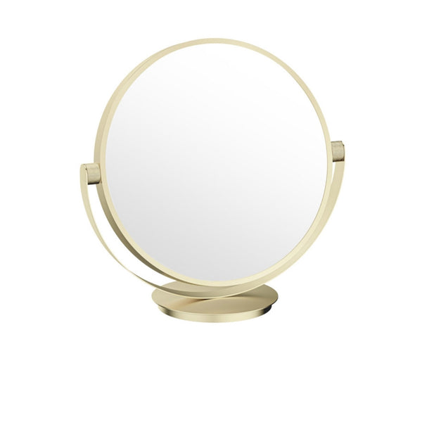 Decor Walther Vanity Ayna, Tezgah Üstü, Çift Yönlü - Mat Altın