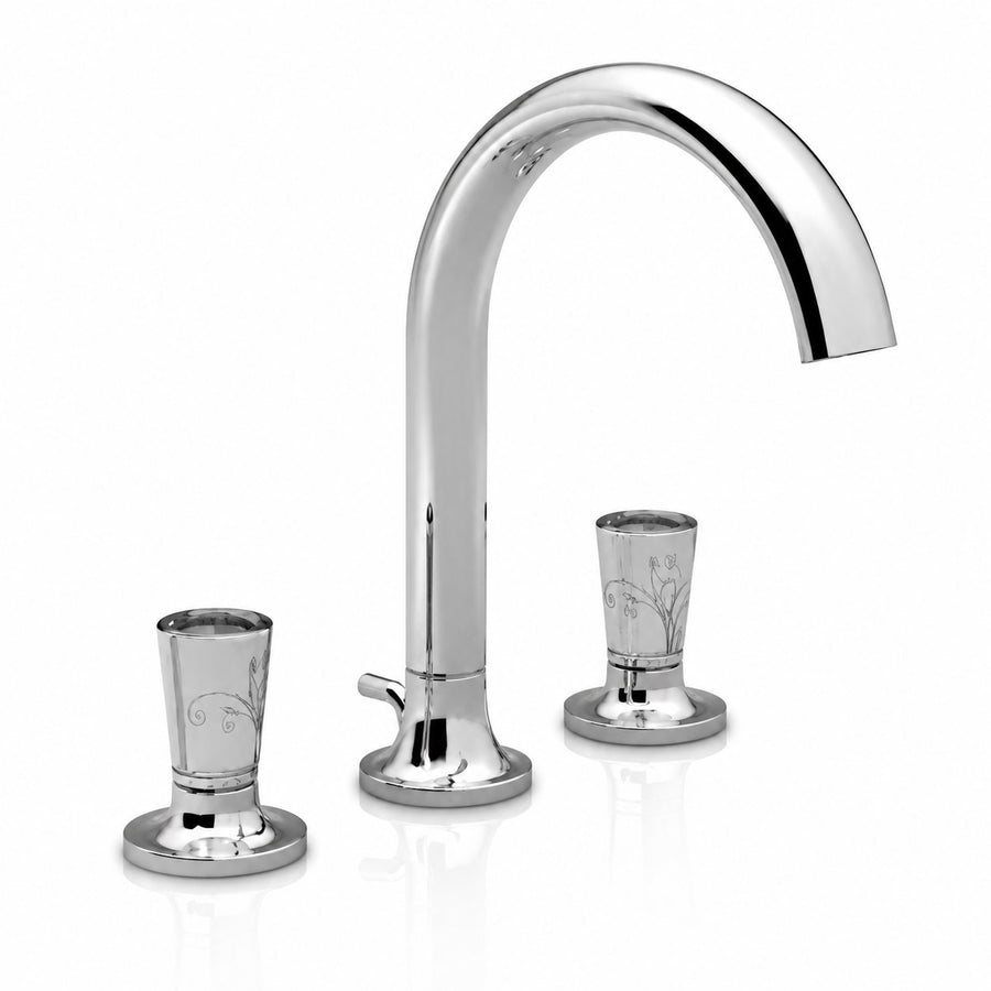 Villeroy & Boch 3 Delikli Lavabo Bataryası (Handle Detaylı / Krom)